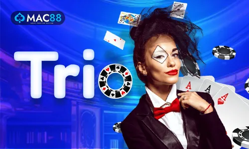 King567 Trio card game card